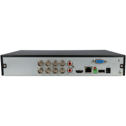 Grabador 5 en 1 (hd-cvi, hd-tvi, ahd, analógico y ip) DAHUA de 8 canales y 2 mpx de resolución máxima